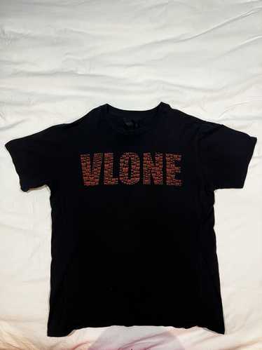 Vlone Vlone orange skull T-shirt (Rare)