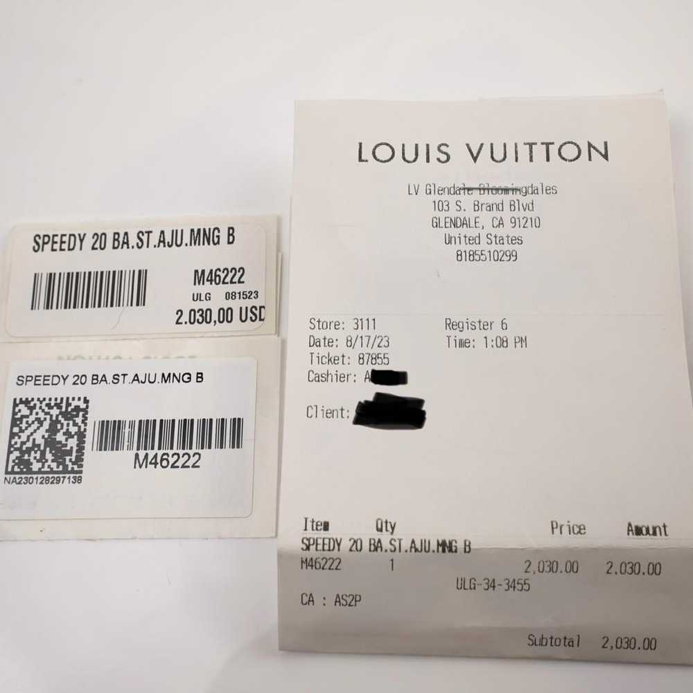 Louis Vuitton Speedy cloth handbag - image 3