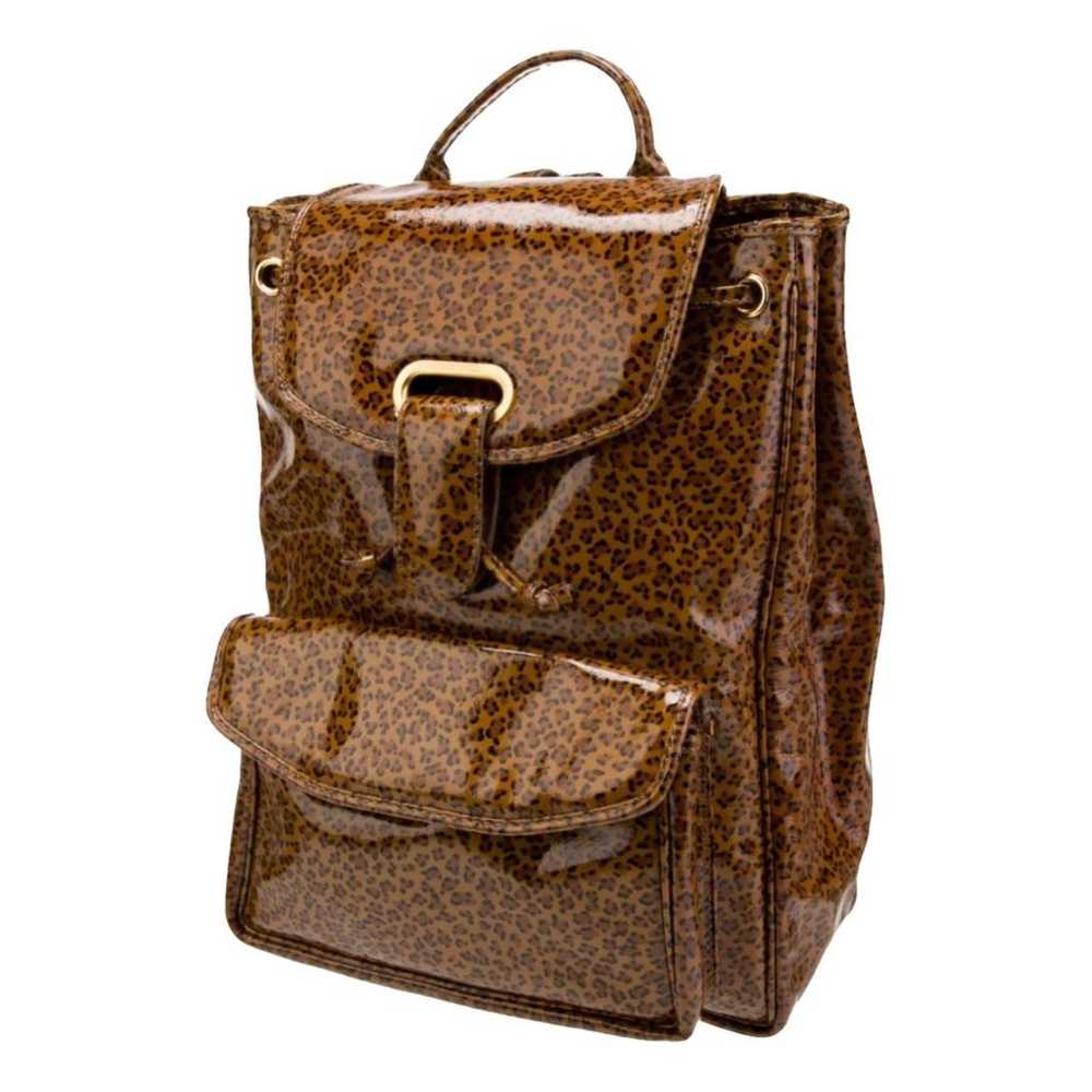 Bottega Veneta Patent leather backpack - image 1