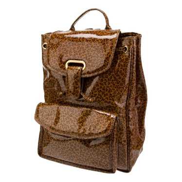 Bottega Veneta Patent leather backpack - image 1