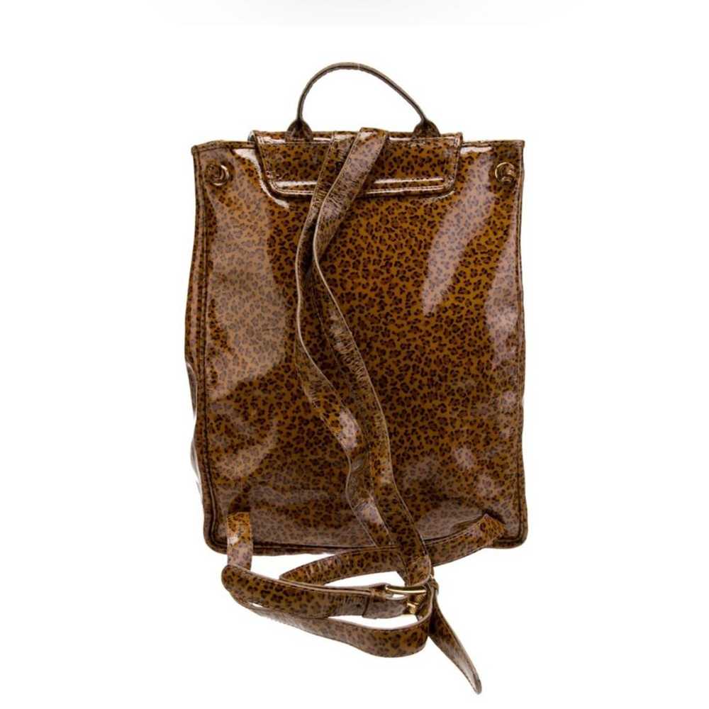 Bottega Veneta Patent leather backpack - image 5