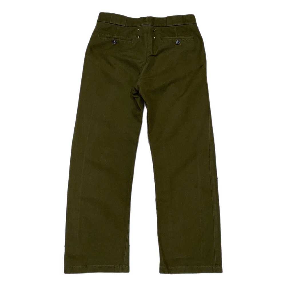 Maison Margiela Maison Margiela Green Trousers Si… - image 1