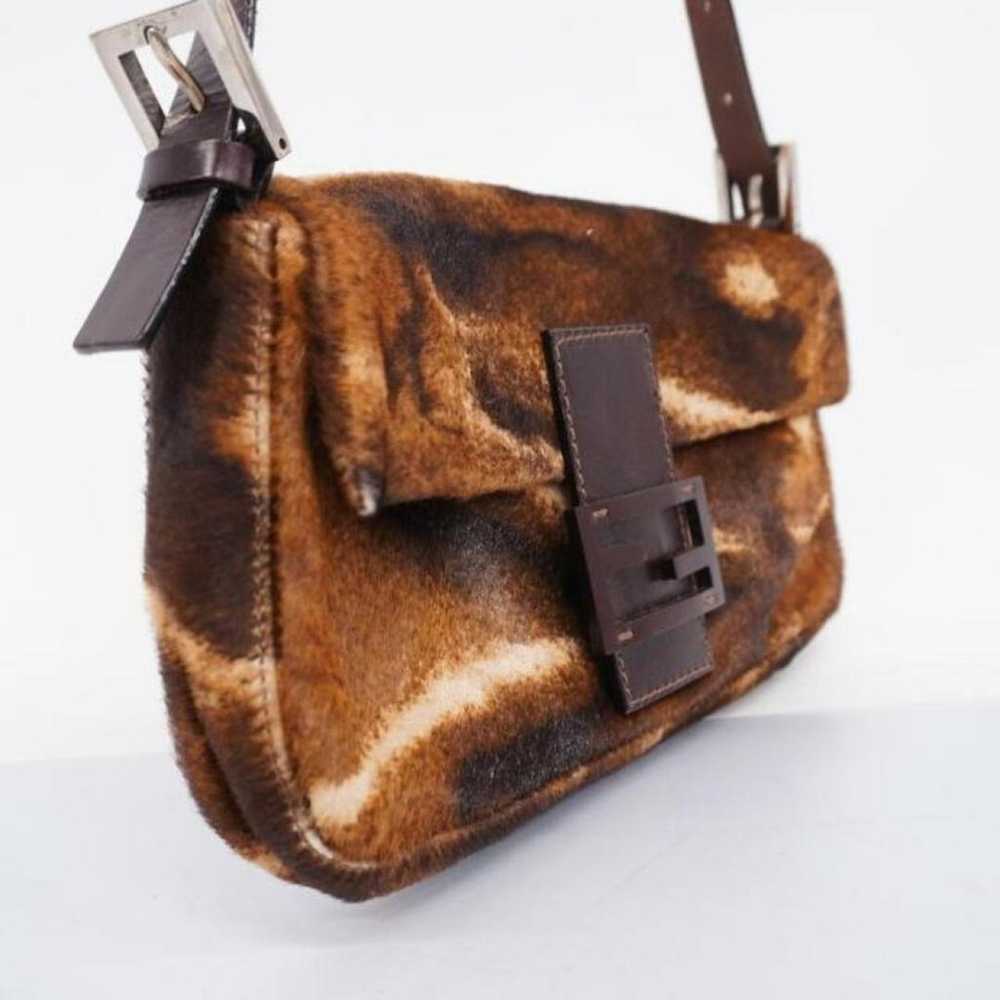 Fendi Baguette exotic leathers handbag - image 3