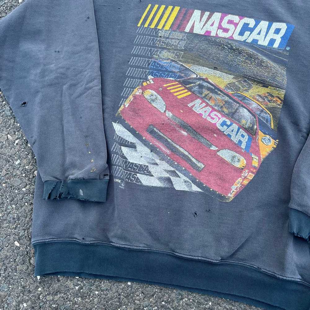 NASCAR × Streetwear × Vintage Vintage crazy faded… - image 2