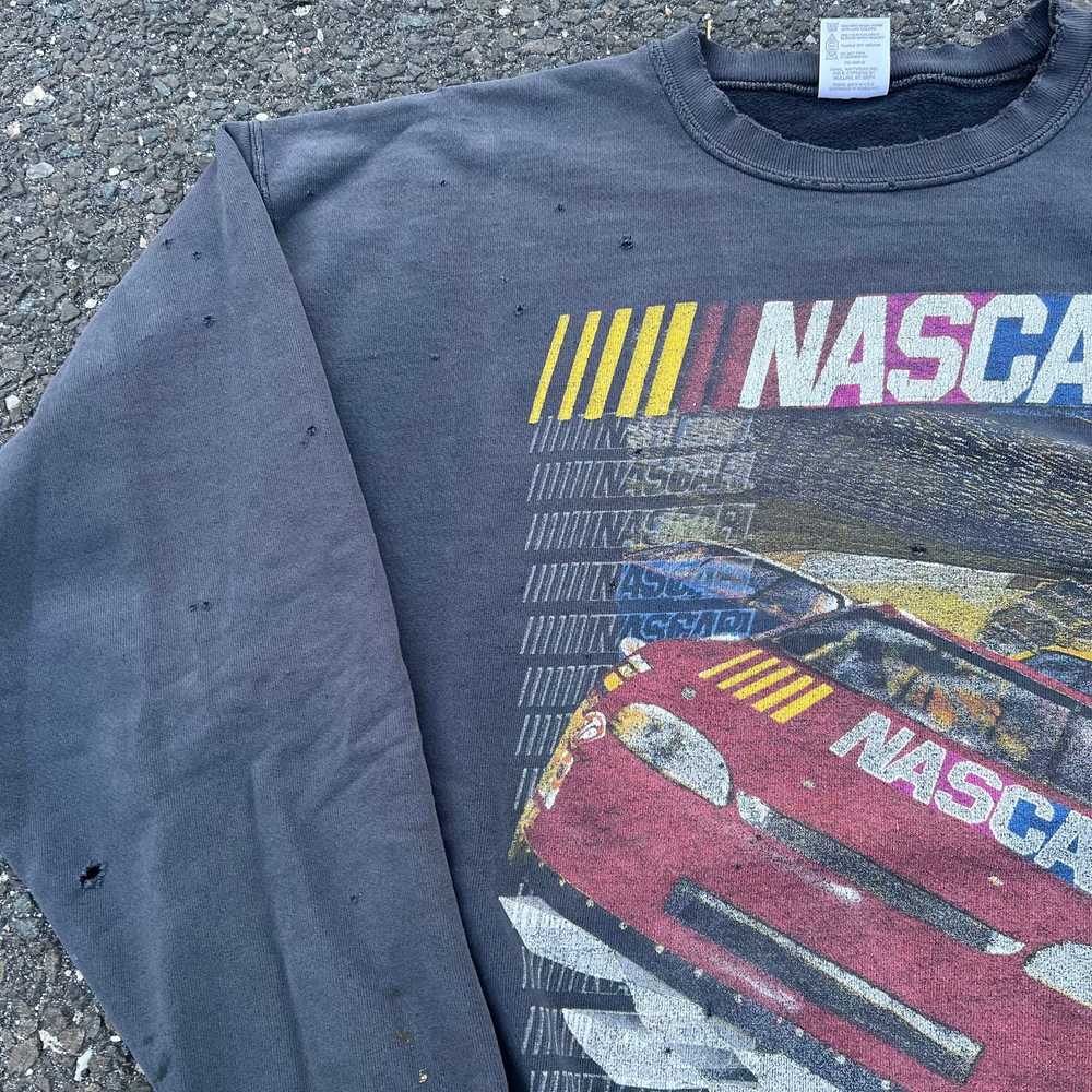 NASCAR × Streetwear × Vintage Vintage crazy faded… - image 3