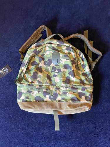 Bape Bape ABC Green Camo Backpack