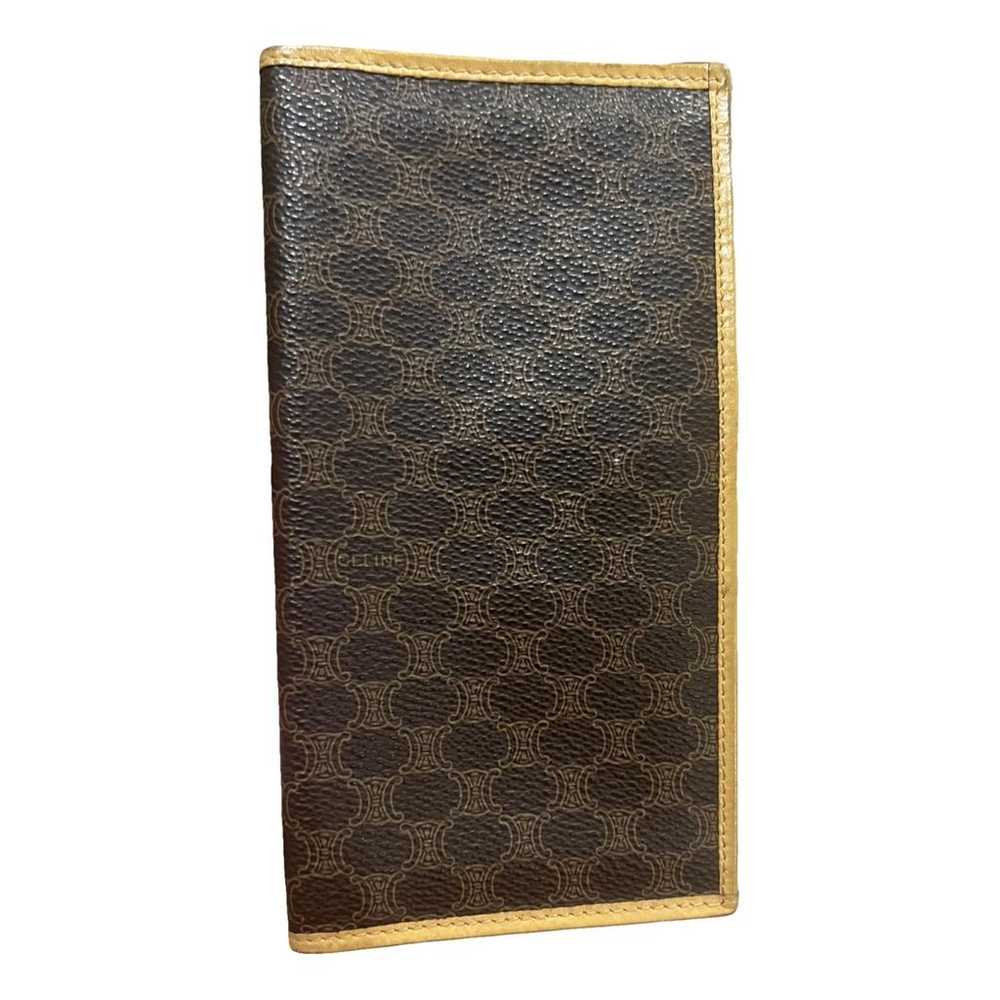 Celine Triomphe Vintage leather wallet - image 1