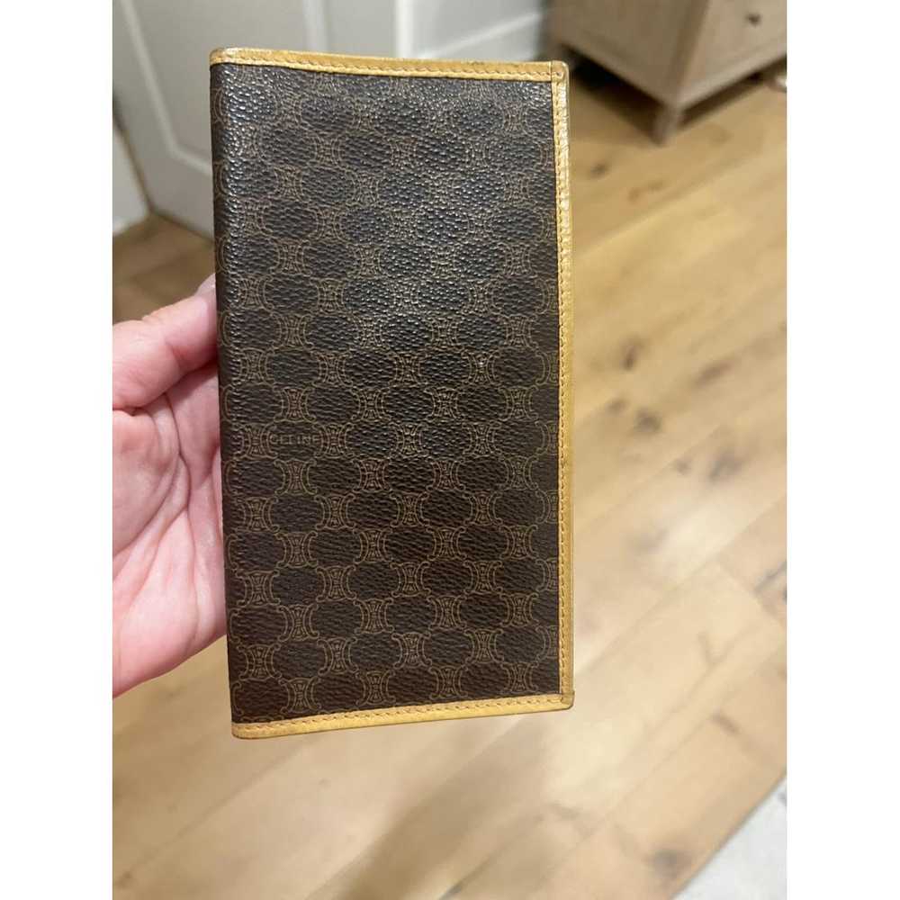 Celine Triomphe Vintage leather wallet - image 2