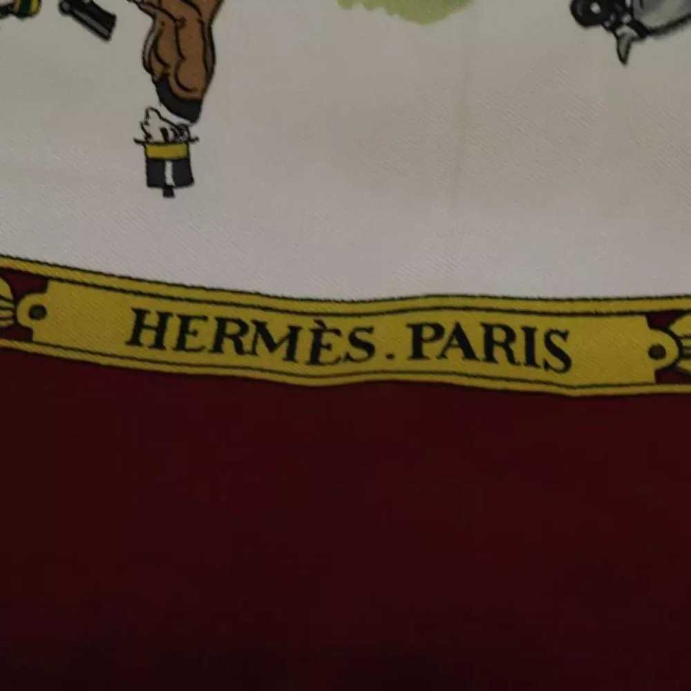 Hermès Carré Géant silk 140 silk scarf - image 4