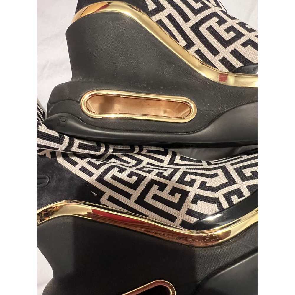 Balmain Cloth biker boots - image 4