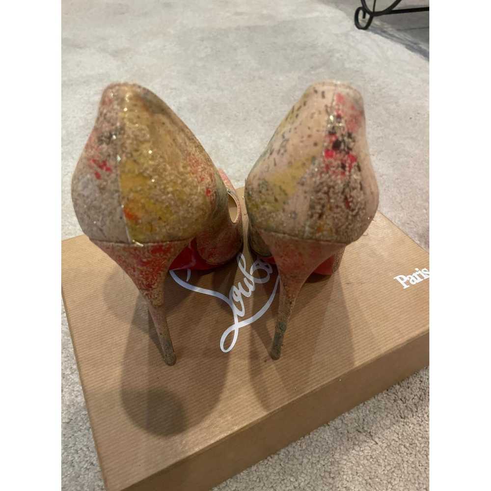 louboutin so kate glitter