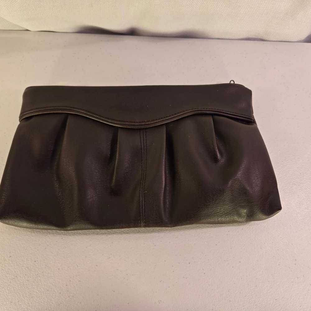 Pair Of Matching brown faux leather purse And Han… - image 2