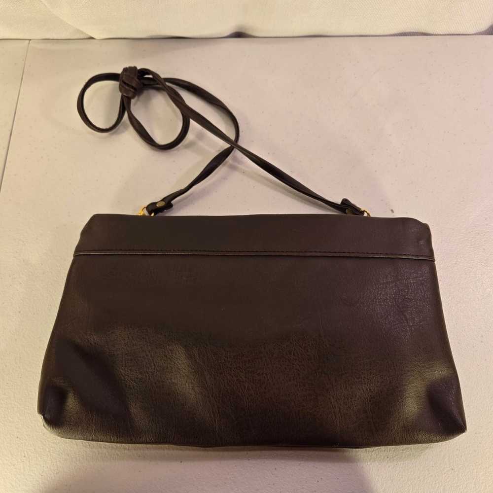 Pair Of Matching brown faux leather purse And Han… - image 4