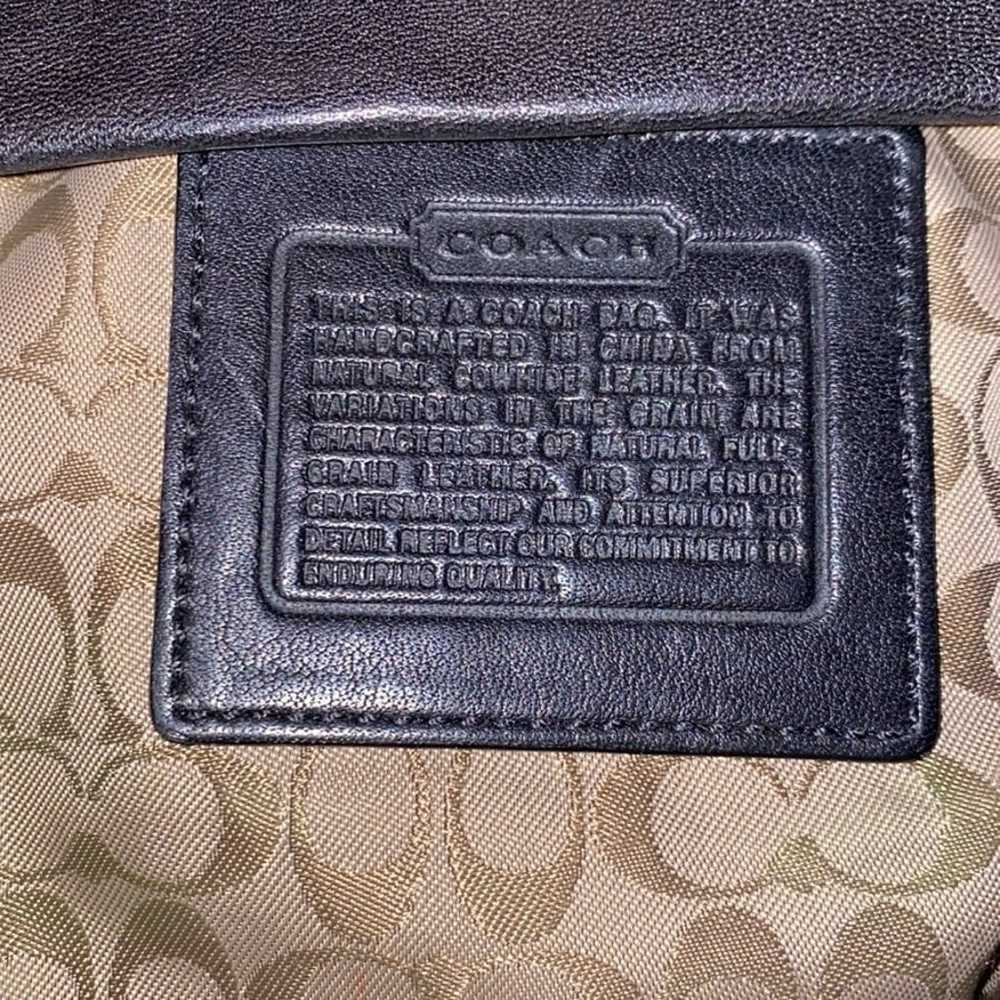 Coach Vintage Leather Purse - image 12