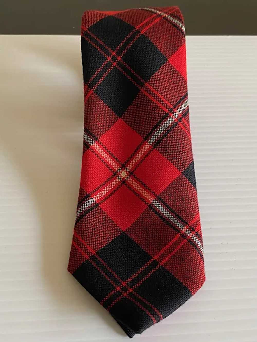 Vintage Cunningham Clan Tartan Plaid 100% Wool Ma… - image 3