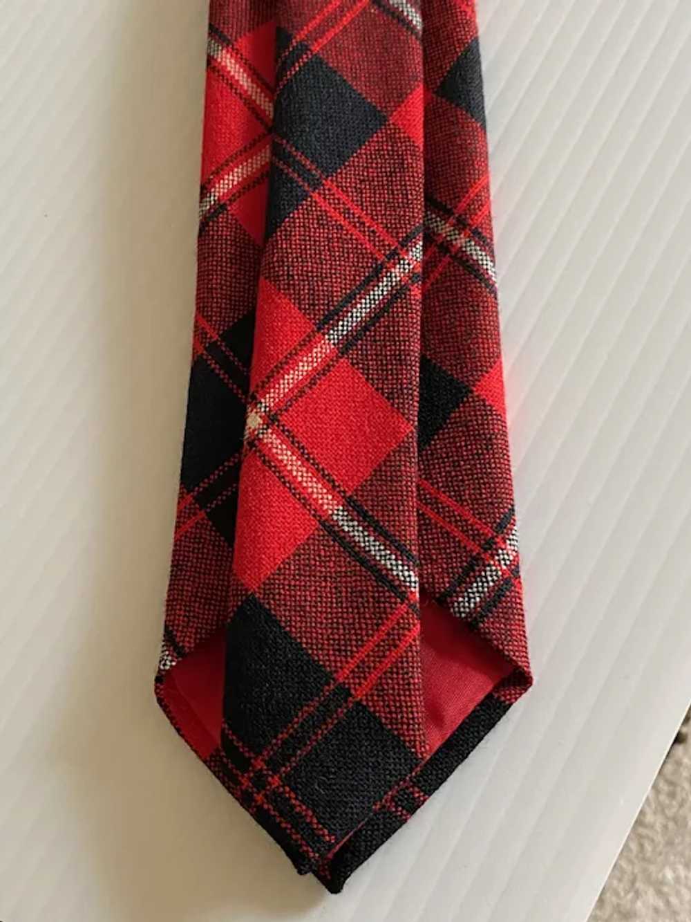 Vintage Cunningham Clan Tartan Plaid 100% Wool Ma… - image 5