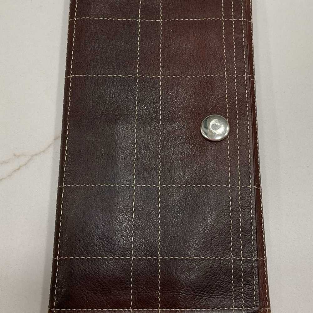 Yasa Leather Wallet/Checkbook Holder - image 1