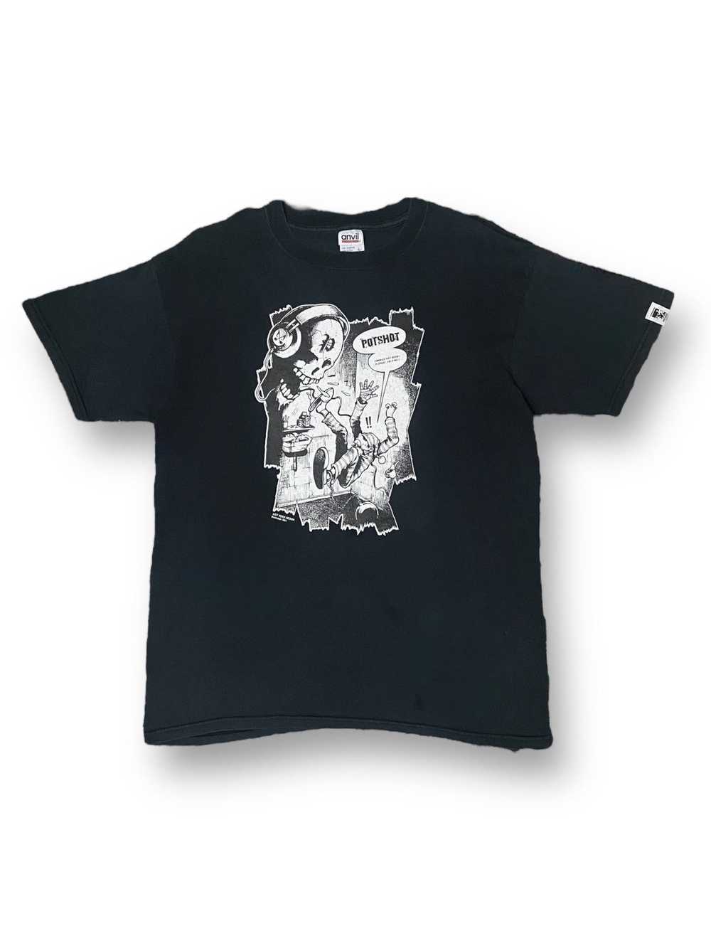 Band Tees × Movie × Vintage Anvil Japan Tee Illus… - image 2