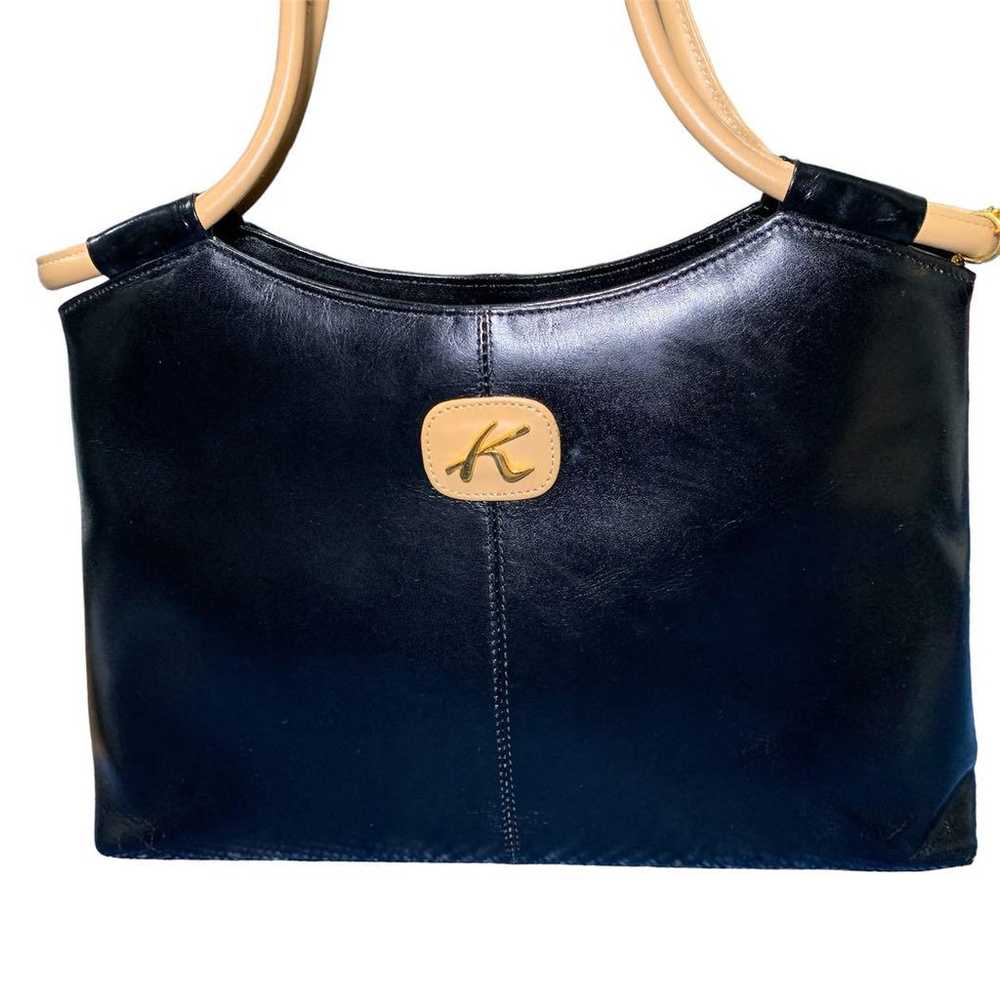 【Kitamura】Kitamura Handbag Formal Leather Black - image 2