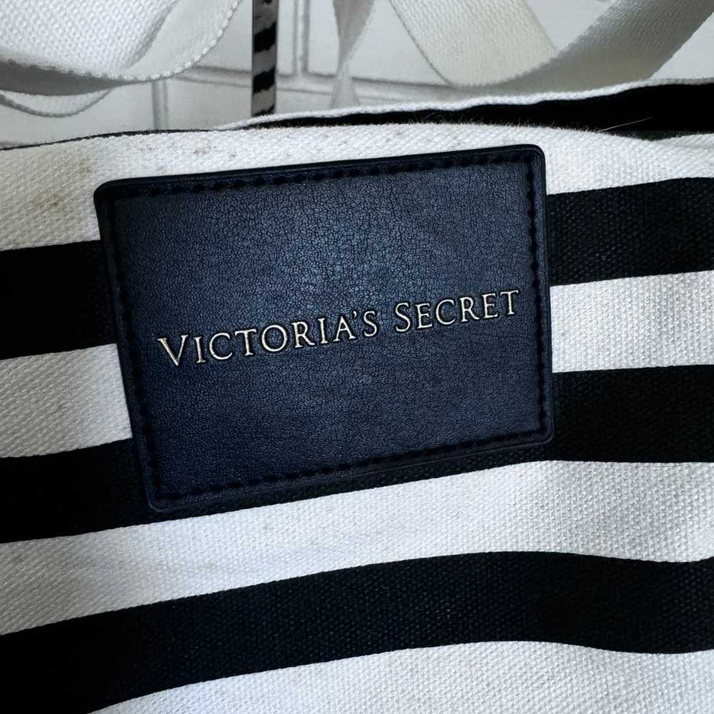 Victorias Secret Signature Lg Striped Foil Weeken… - image 3