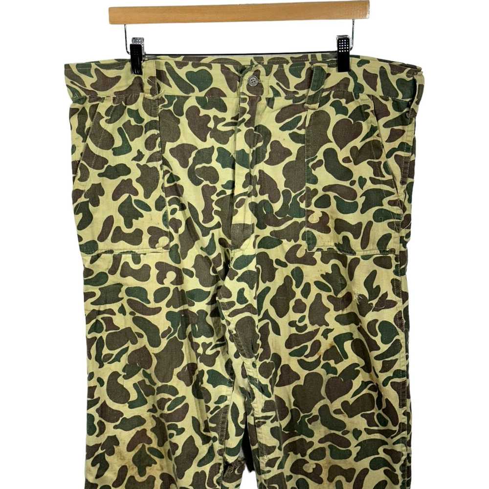 Military Vintage Military Woodland Camo Pants - image 2