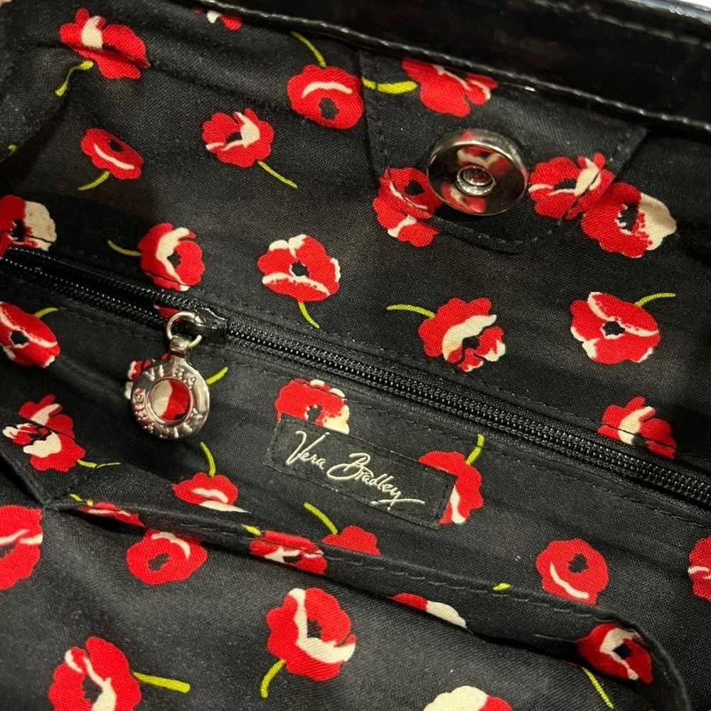 Vera Bradley Black Poppy Fields Cottagecore Quilt… - image 4