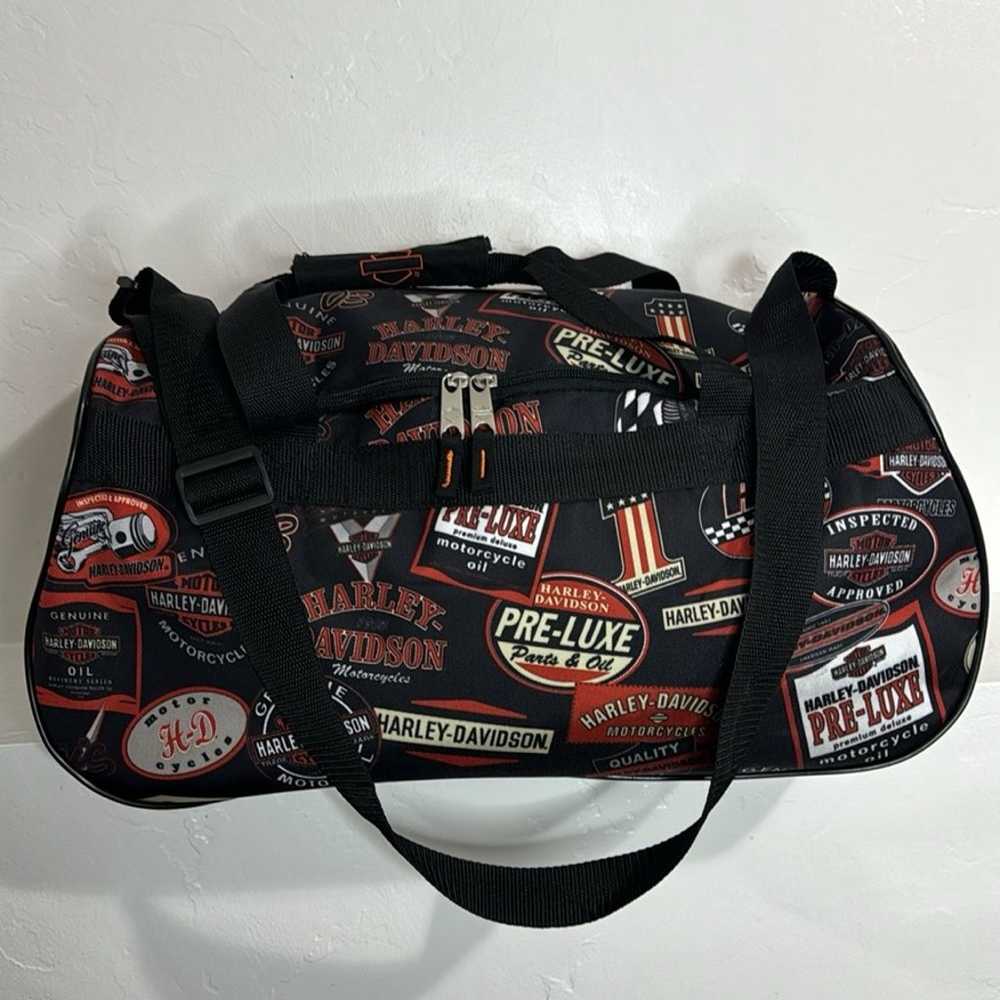 Harley Davidson vintage logo duffel bag - image 2