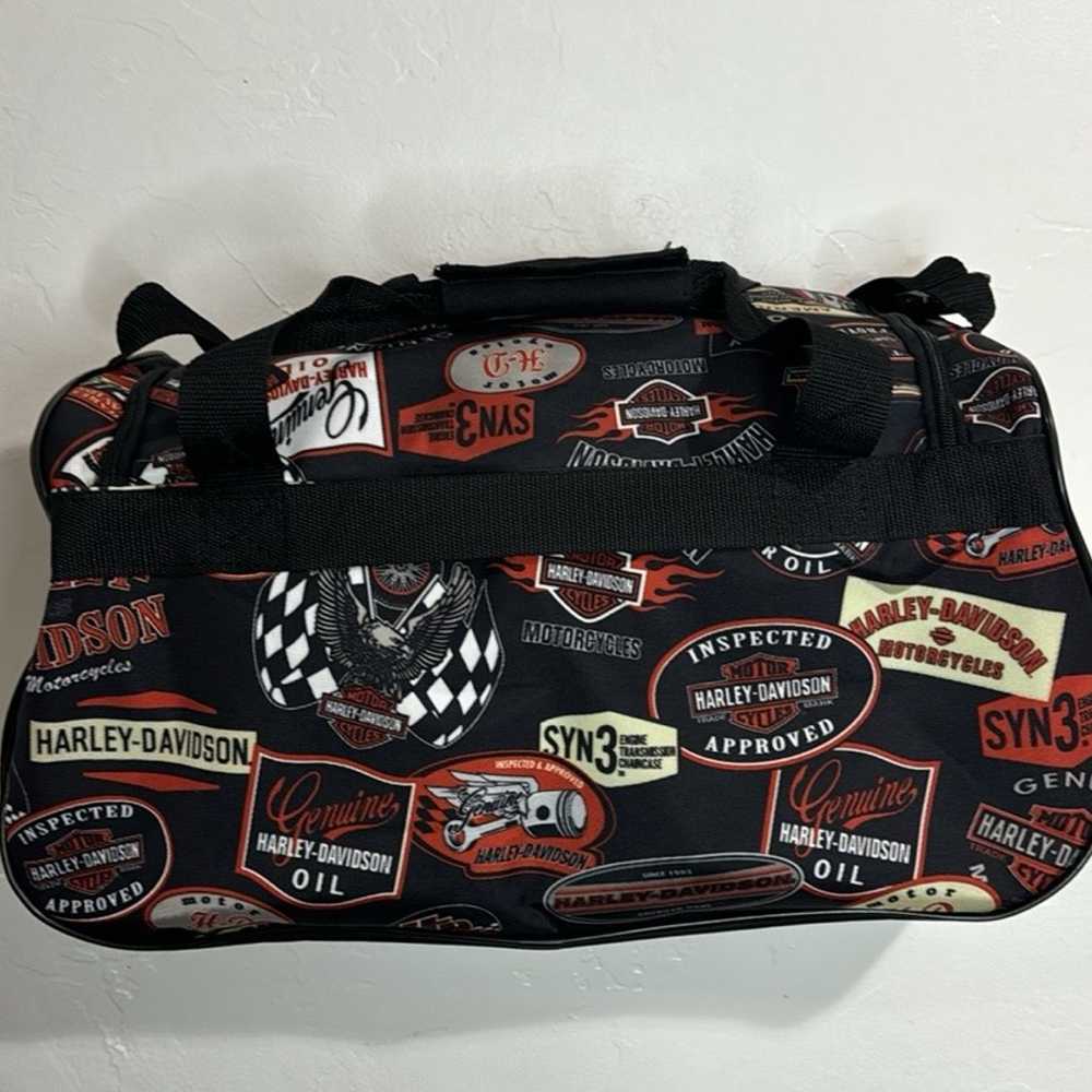 Harley Davidson vintage logo duffel bag - image 3