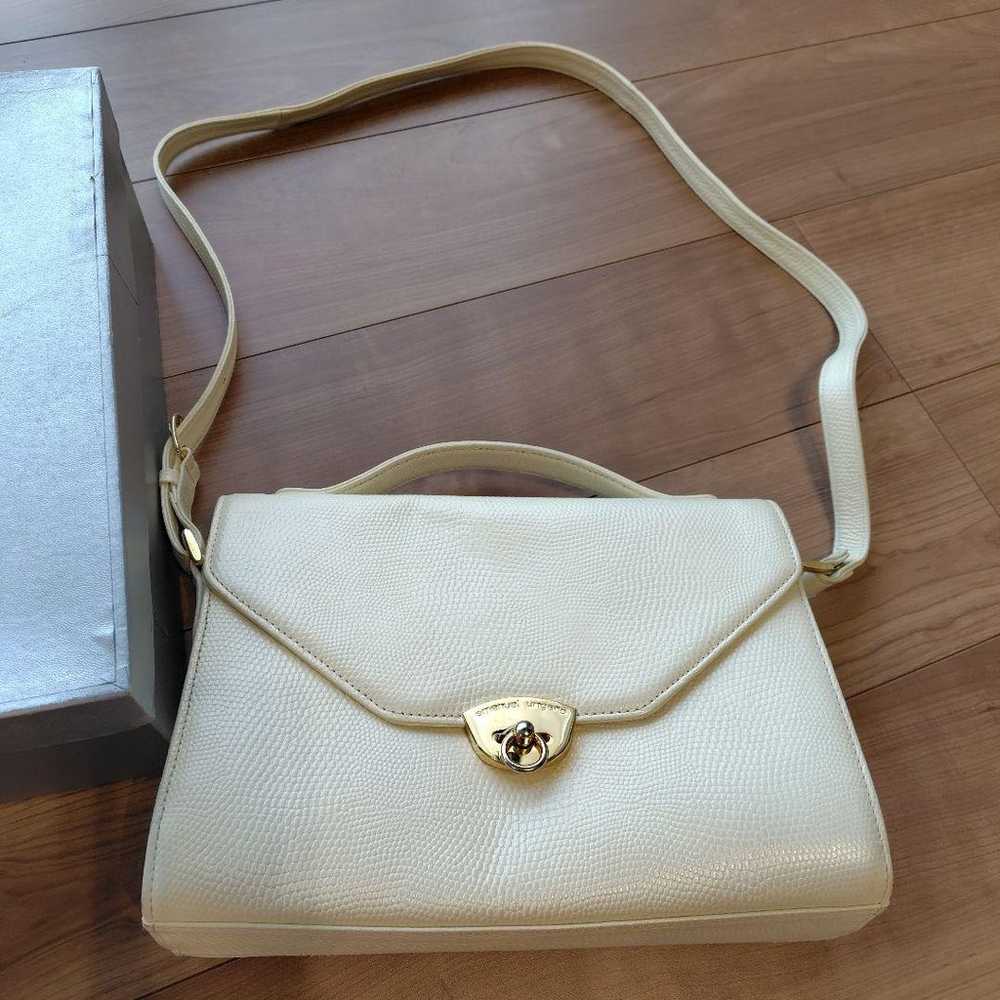 Ungaro White Shoulder Bag - image 2