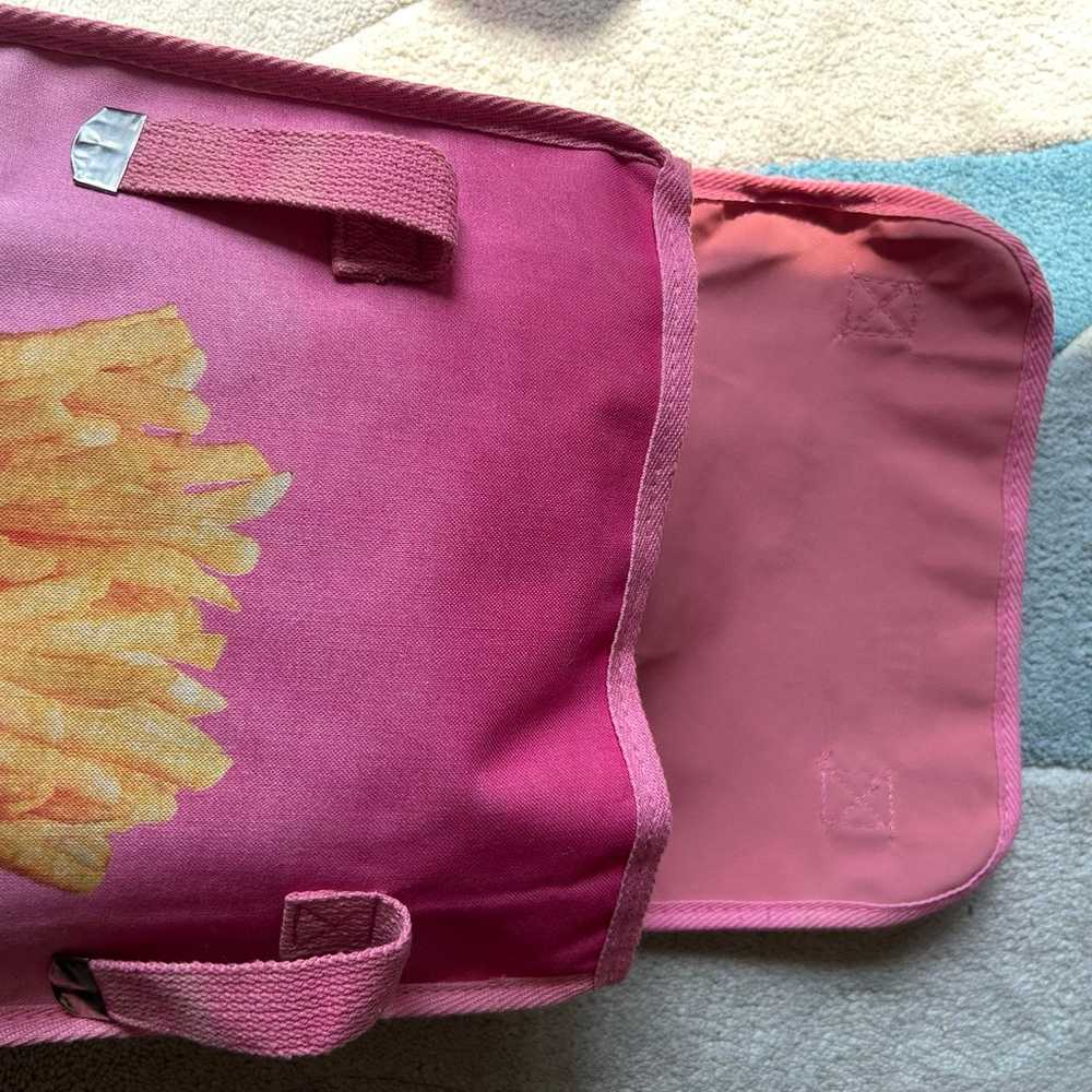 Vintage Burger King 80s Ombre pink bag Aren’t You… - image 10