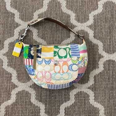 Coach Y2K patchwork Hamptons hobo bag