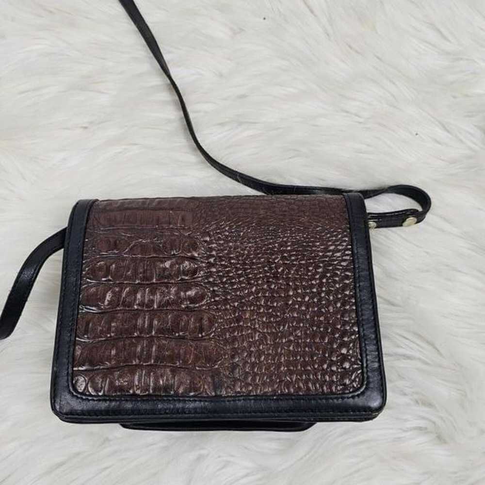 Brahmin Vintage Crossbody Alligator Embossed Bag … - image 2