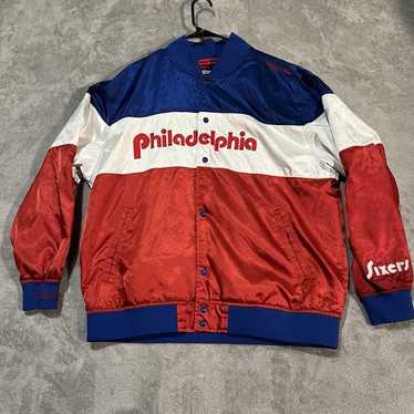 Mitchell & Ness Philadelphia 76ers Jacket Men's X… - image 1