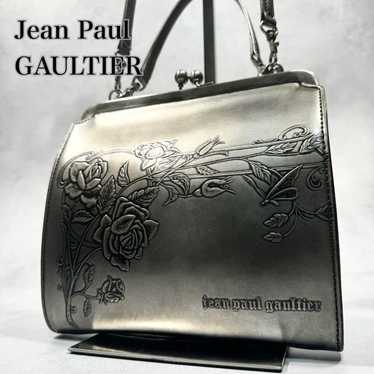 Rare Jean Paul Gaultier 2WAY Shoulder Bag with Cl… - image 1