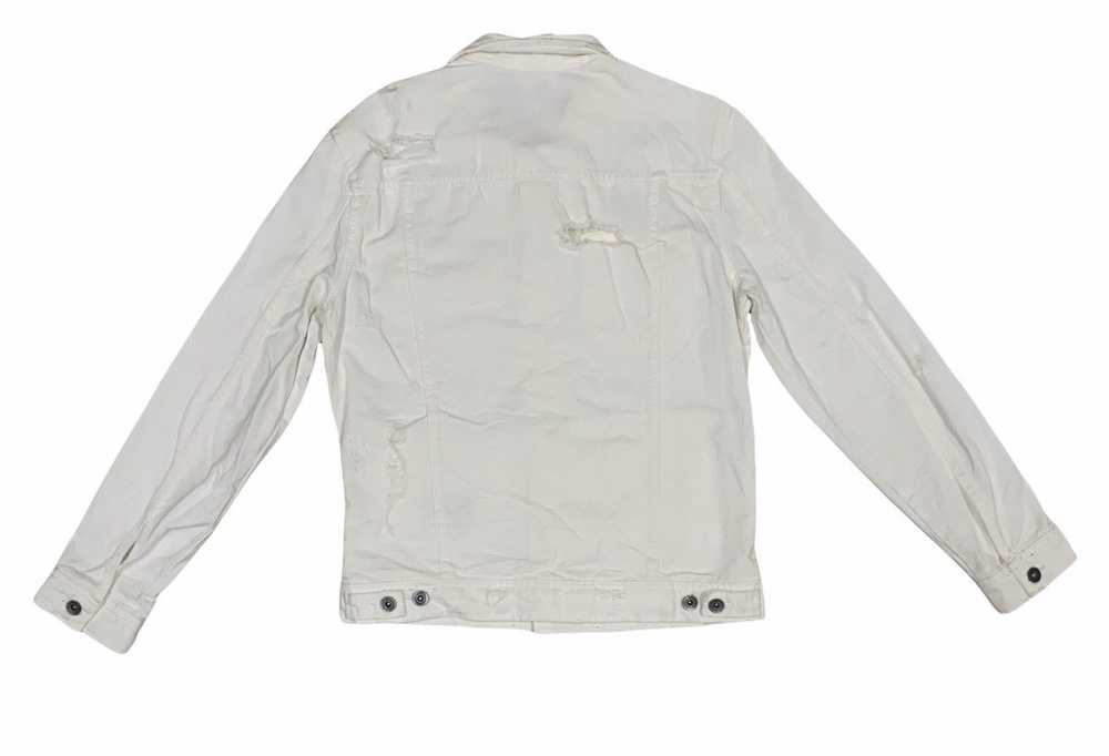 Zara ZARA MAN White Denim Distressed Style x Rare - image 2