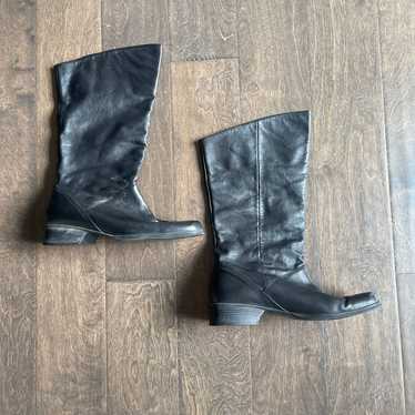 Vintage Black Leather Studio Works Boots