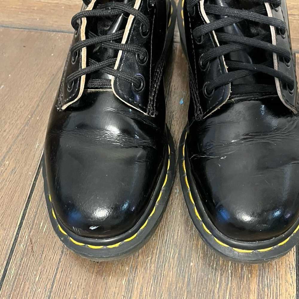 Vintage Dr. Martens 1460 Patent Leather Boots Wom… - image 5