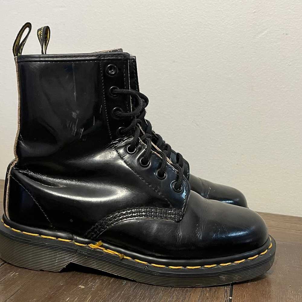 Vintage Dr. Martens 1460 Patent Leather Boots Wom… - image 6