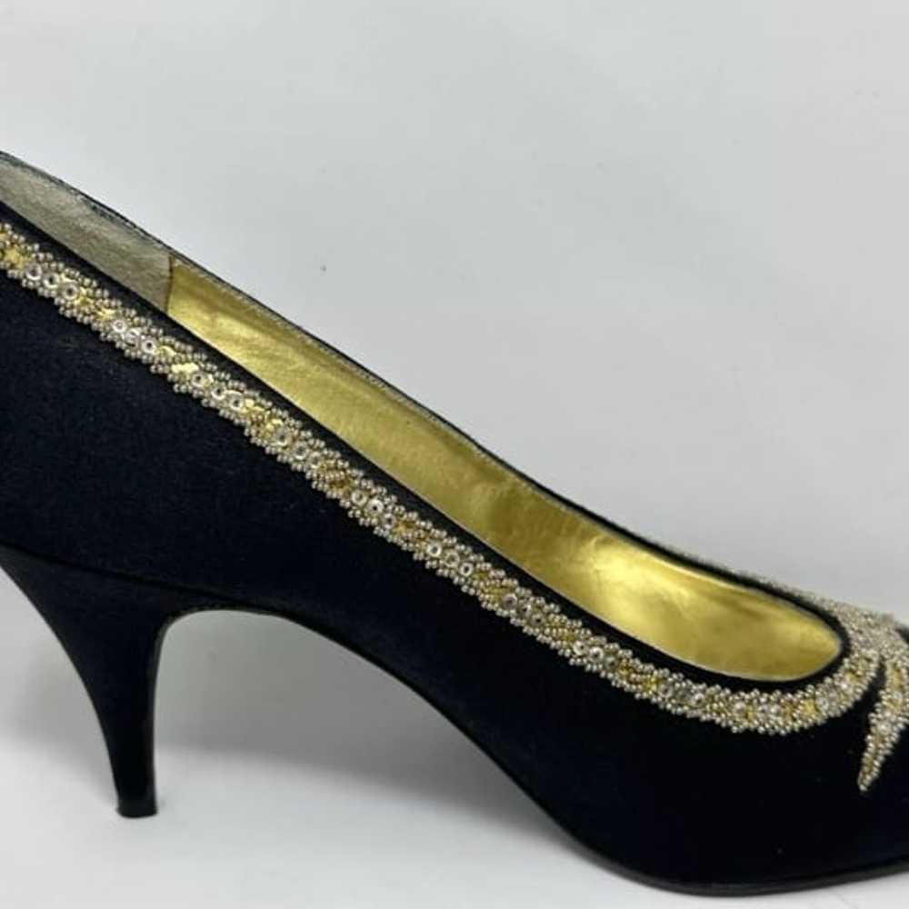 Rene Caovilla Wilkes Bashford Italy  Pump Heels B… - image 6