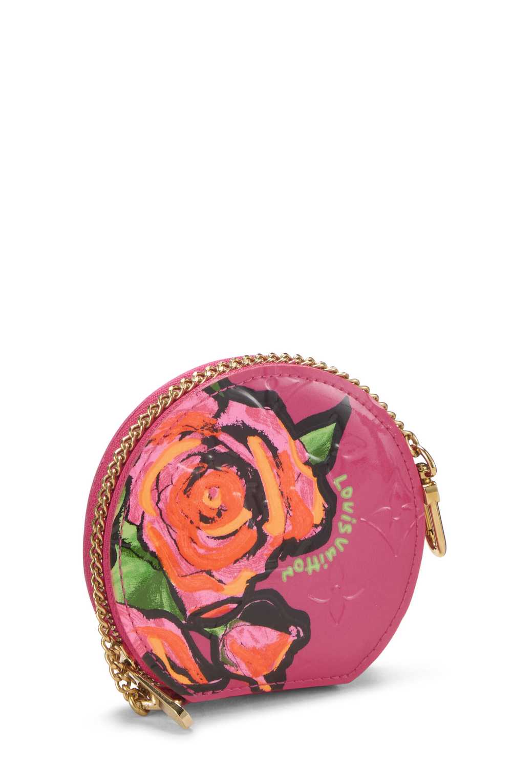 Stephen Sprouse x Louis Vuitton Roses Coin Purse - image 2