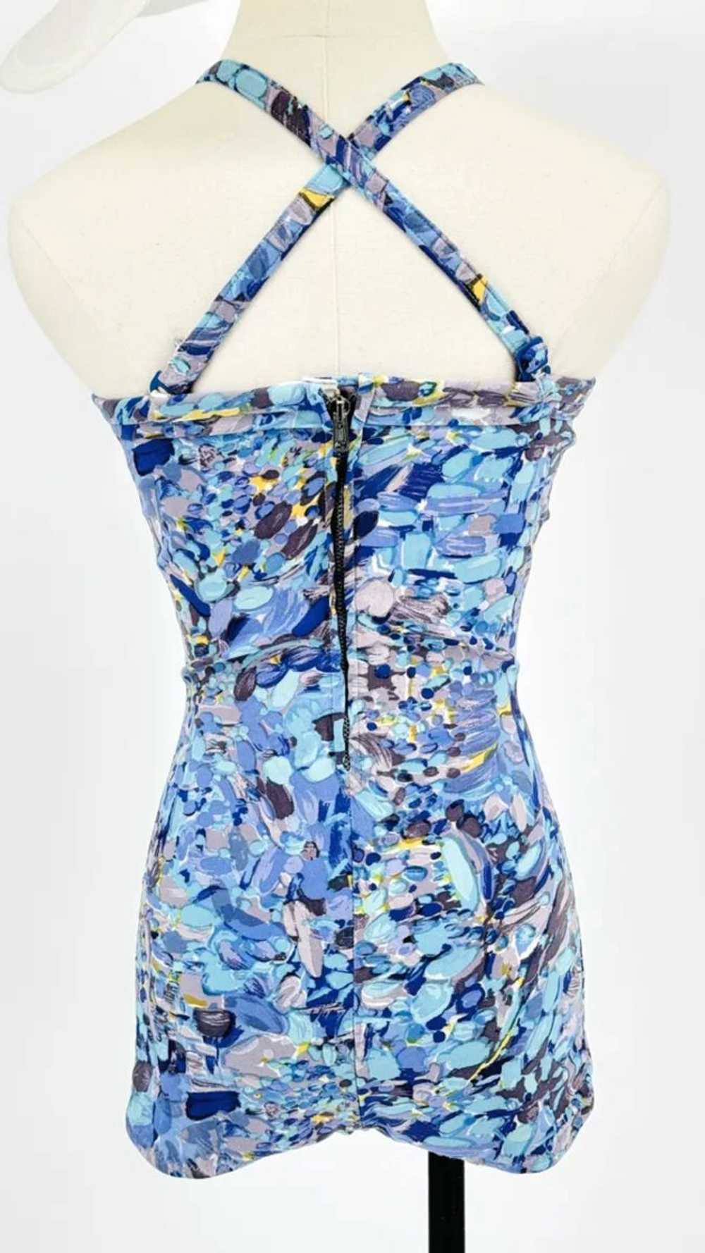 Gorgeous 1950's Martin White Swimsuit - image 6