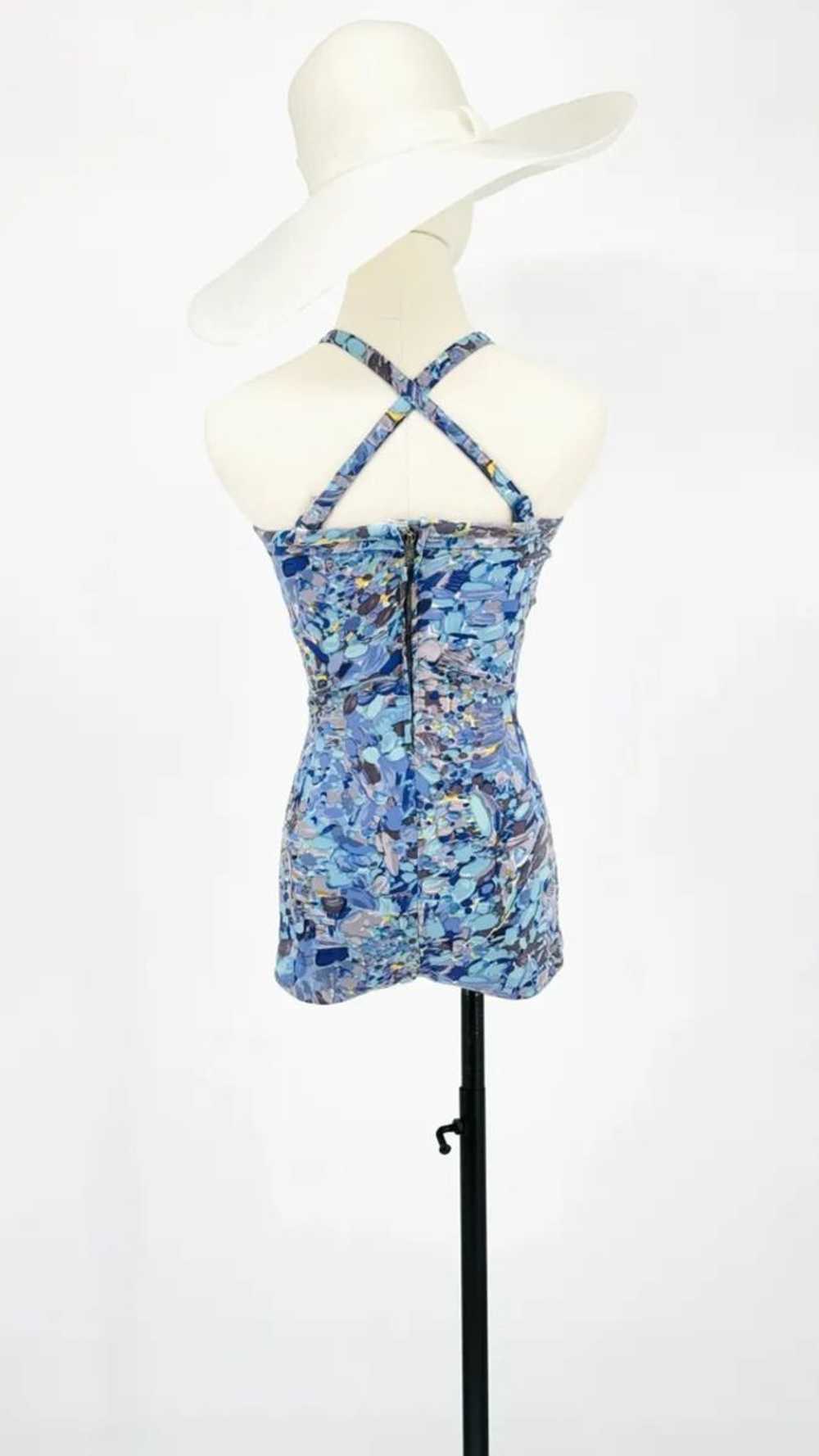 Gorgeous 1950's Martin White Swimsuit - image 8