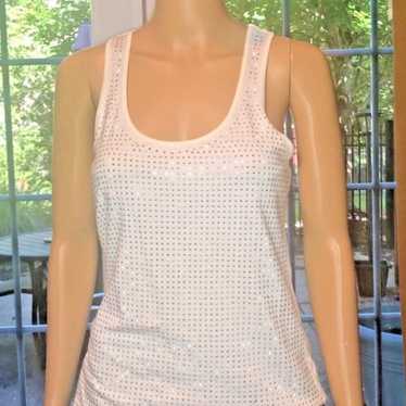 Jennifer Lopez Vintage Y2K Razor Back White Tank T