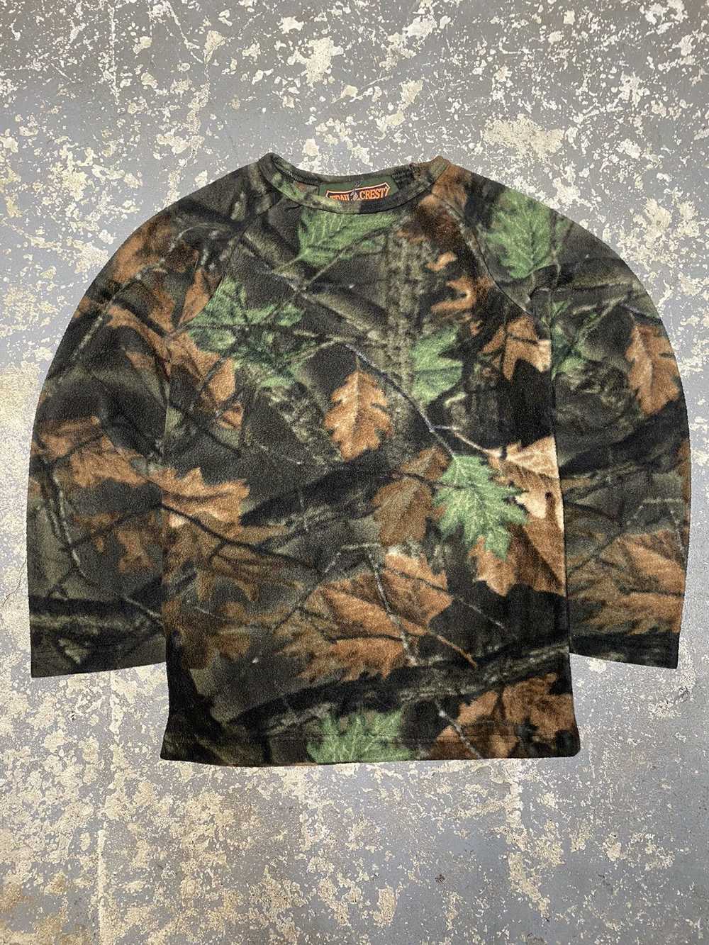 Camo × Realtree × Vintage Vintage Camo Trail Cres… - image 1