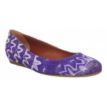 Missoni velvet floral good print ballet flat