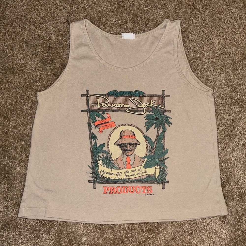 Vintage (90s) Panama Jack Tank Top - image 1