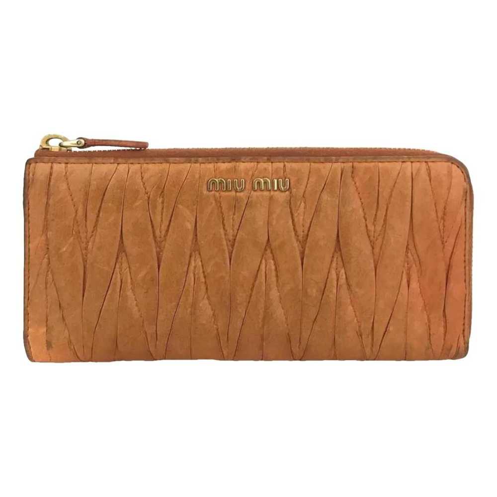 Miu Miu Leather wallet - image 1