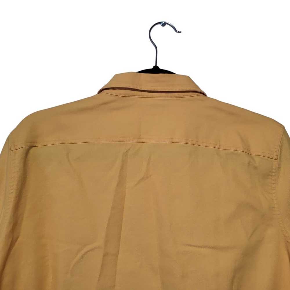 Vintage L.L.Bean Women's Chamois Shirt Yellow Tan… - image 6