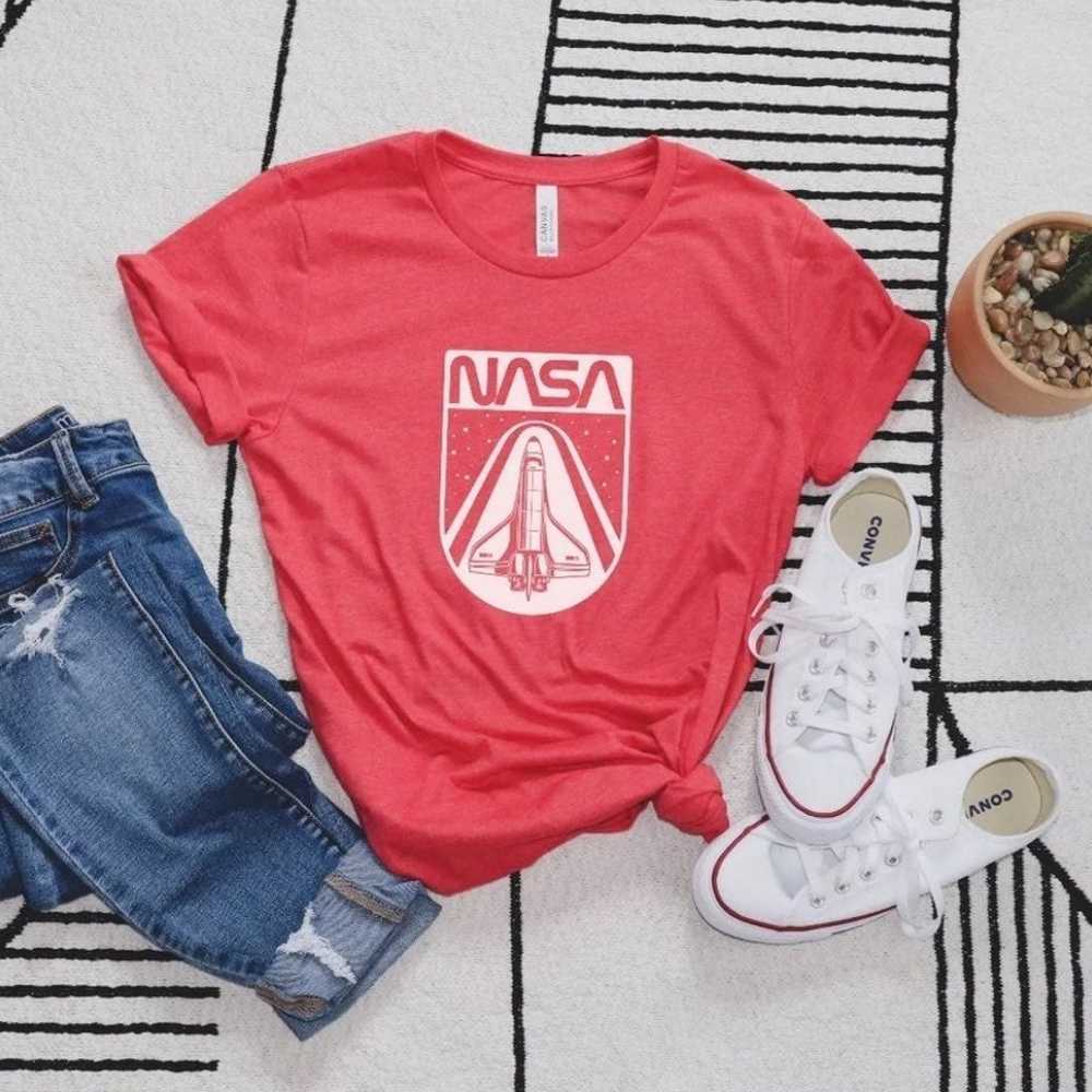 NASA Logo Space Shirt • Handmade - image 1