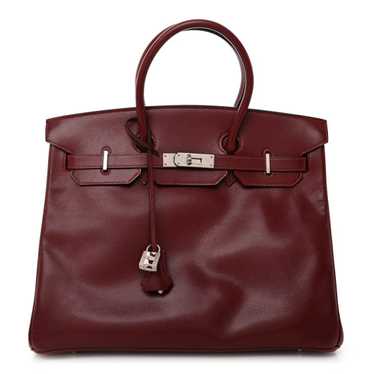 HERMES Courchevel Birkin 35 Rouge H - image 1